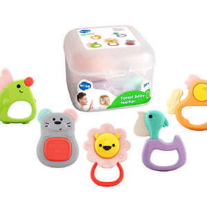 جغجغه دندانگیر 5 عددی هولی تویز Hola Toys مدل E318A-اسباب بازی